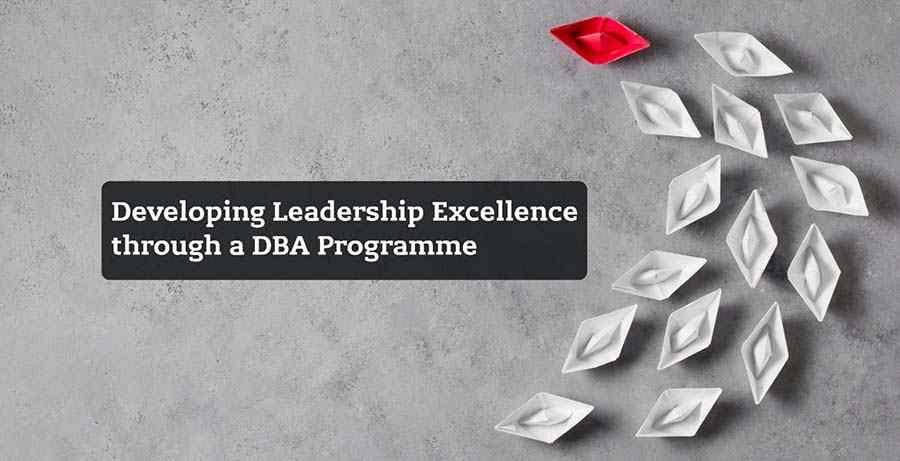 The Strategic Mindset: Developing Leadership Excellence Through a DBA Programme