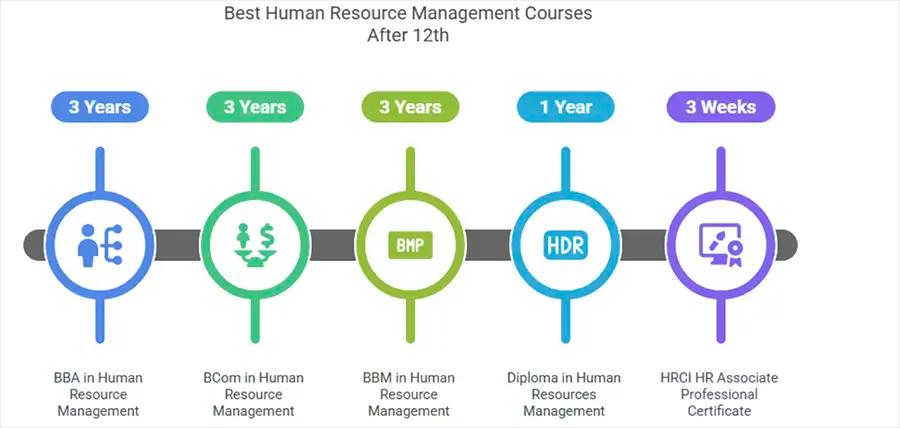Top Courses after 12th in Human Resource Management 