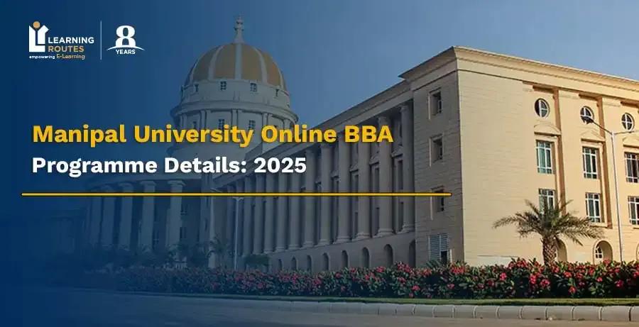 Manipal University Online BBA Programme Details: 2026