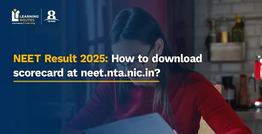 NEET Result 2025: How to download scorecard at neet.nta.nic.in?