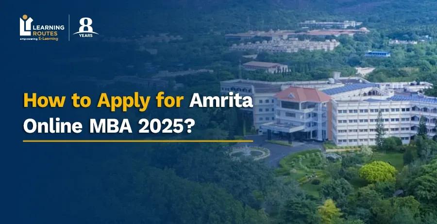 How to Apply for Amrita Online MBA 2026?