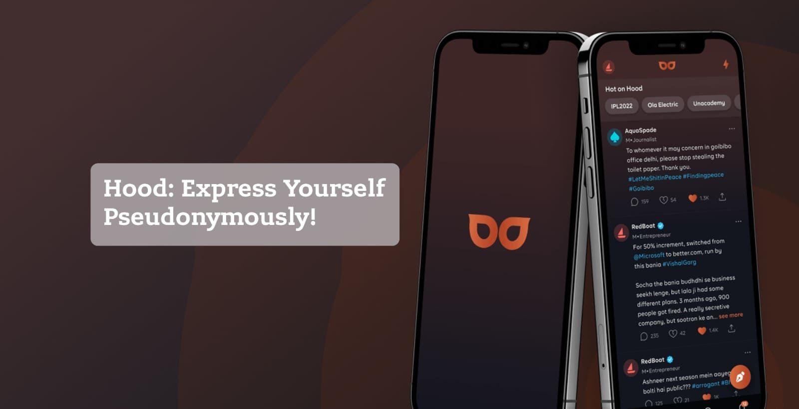 Hood: Express Yourself Pseudonymously!