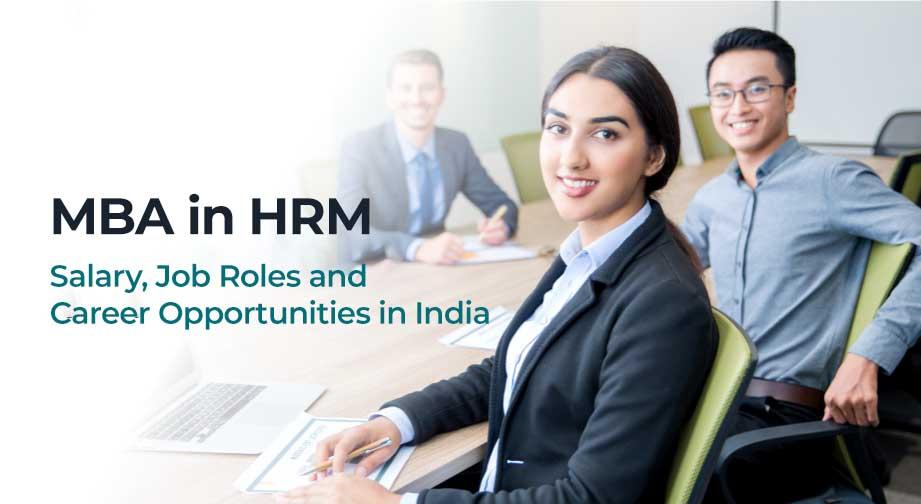 MBA in Human Resource Management Salary in India