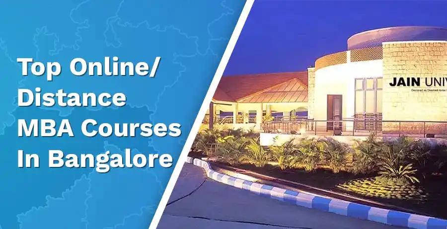 Top 9 Online/Distance MBA Courses in Bangalore – UPDATED!!