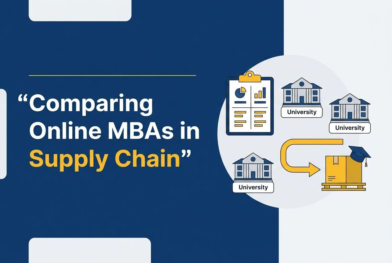 Best Online MBA for Supply Chain Management: Comparing LPU, Amity, and UPES