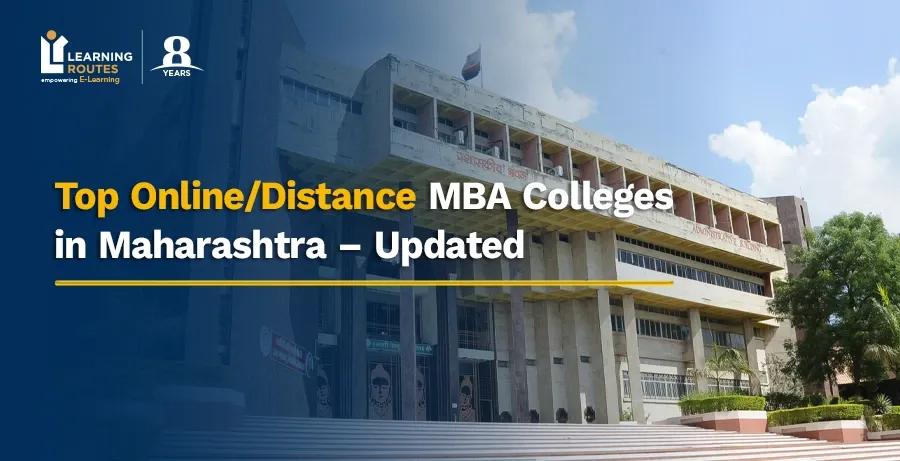 Top Online/Distance MBA Colleges in Maharashtra – Updated