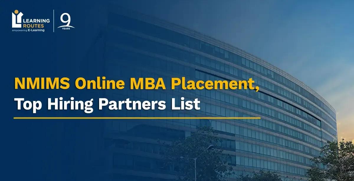 NMIMS Online MBA Placement, Top Hiring Partners List