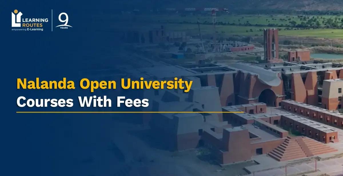 Nalanda Open University Courses With Fees