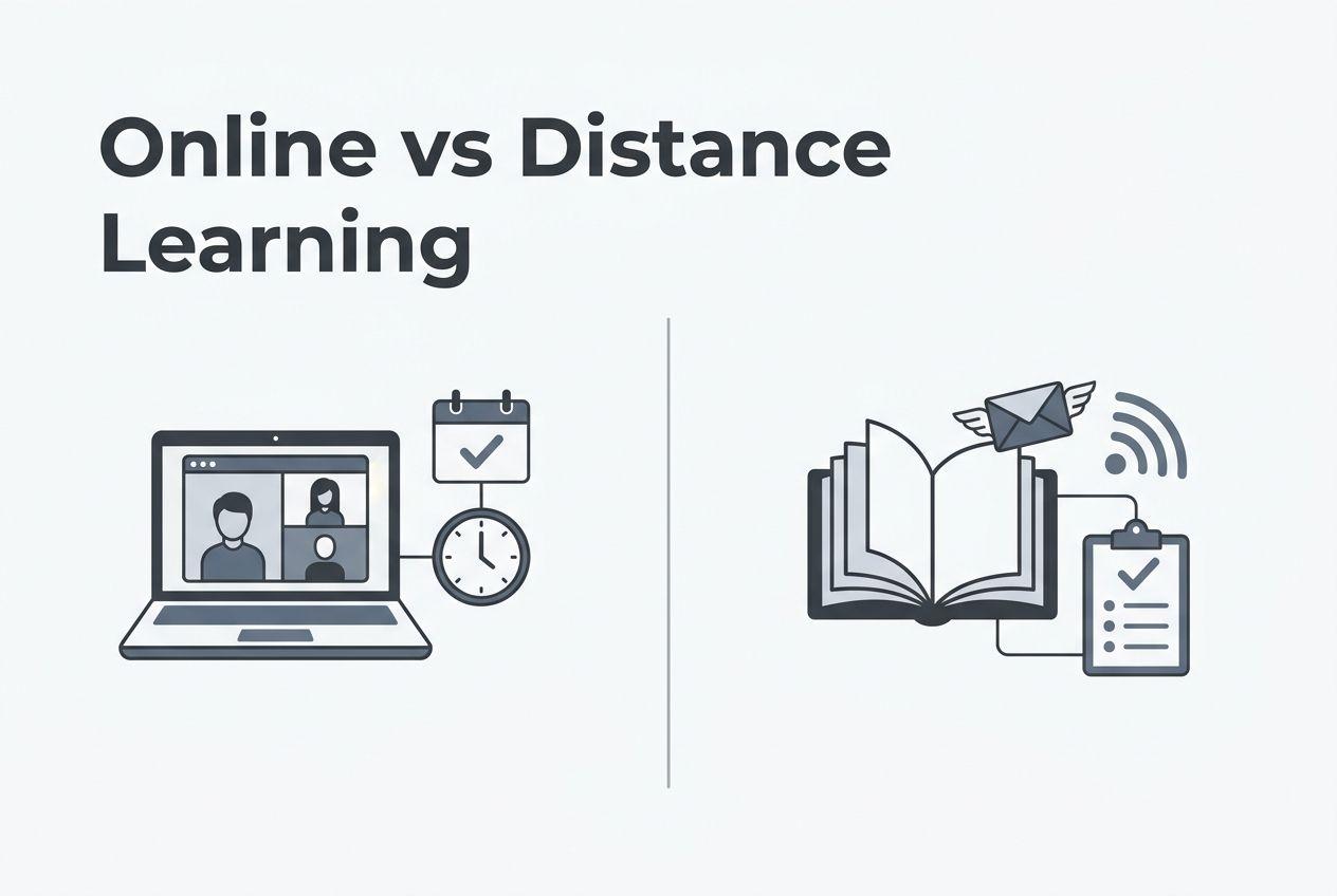 Online Degree vs Distance Education: What’s the Difference and Which Fits Working Professionals?