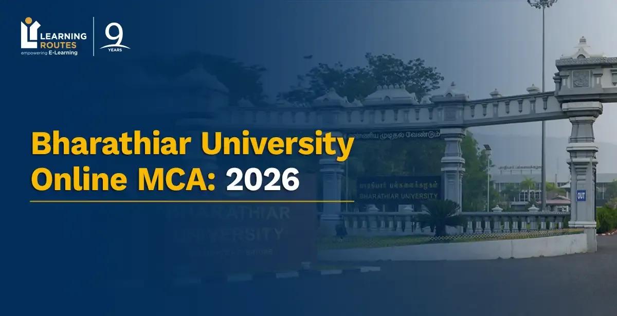 Bharathiar University Online MCA: 2026