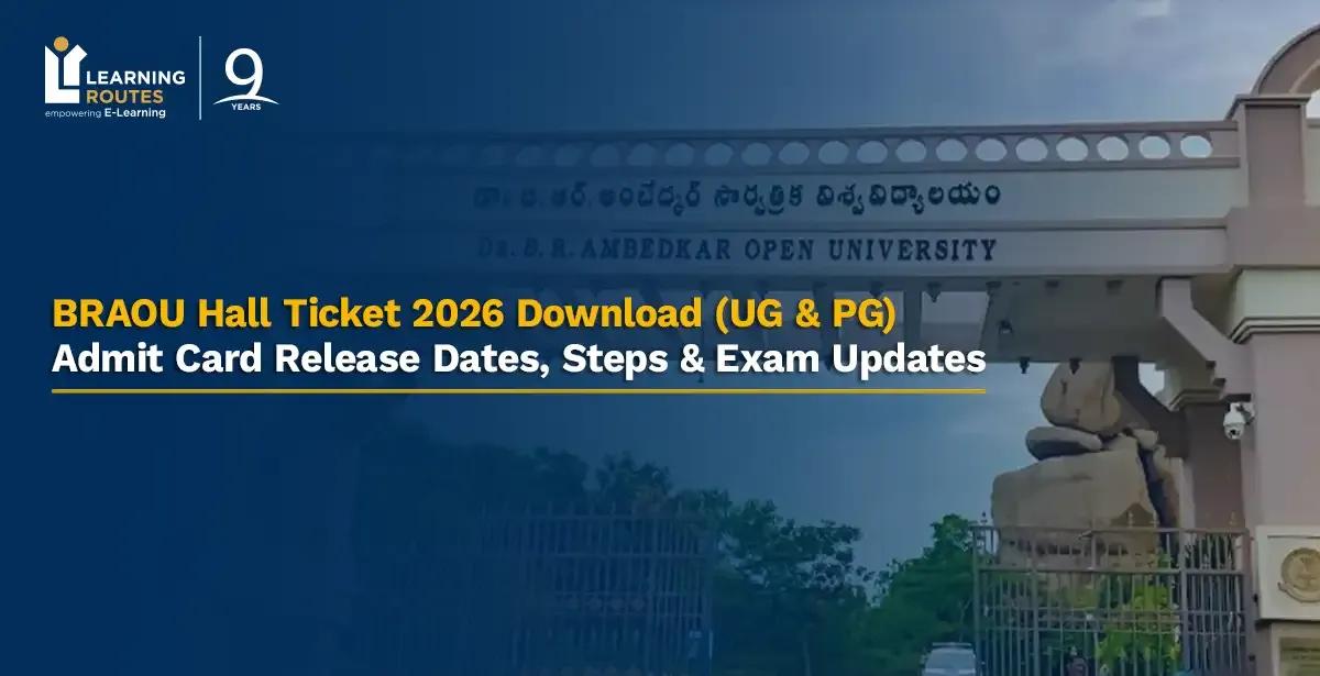 BRAOU Hall Ticket 2026 Download (UG & PG) – Admit Card Release Dates, Steps & Exam Updates