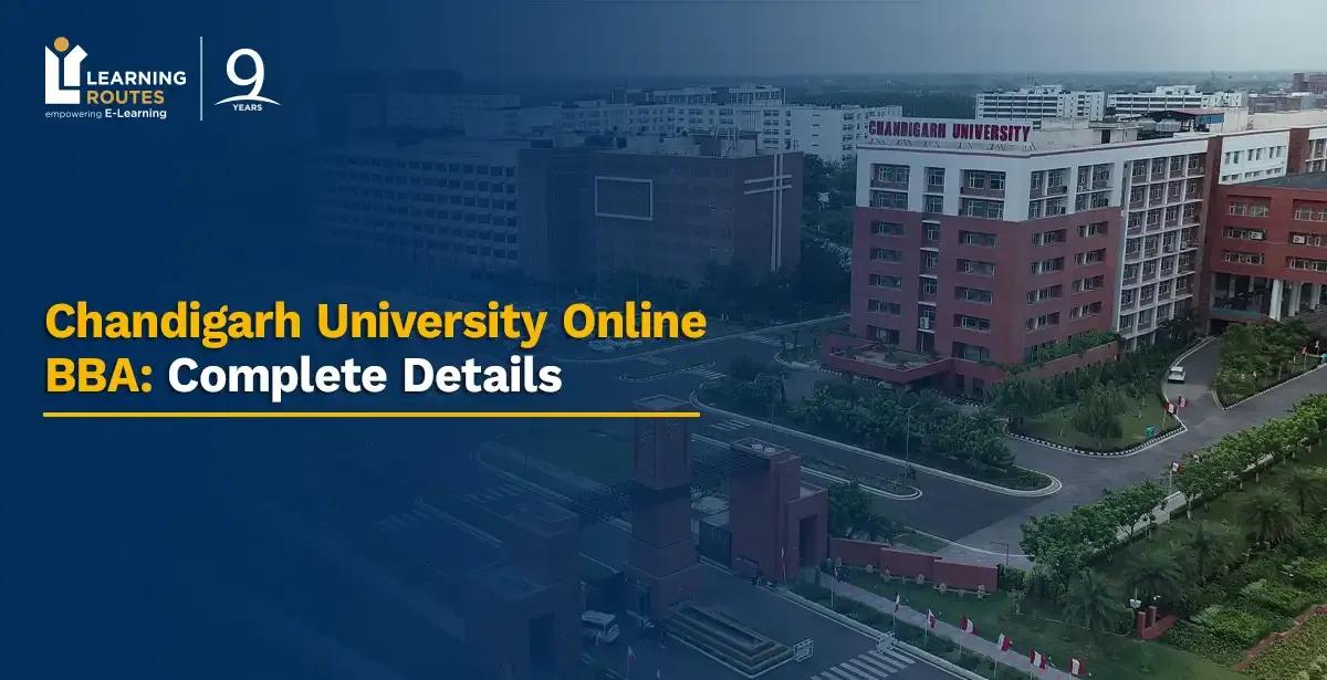 Chandigarh University Online BBA 2026: Complete Details