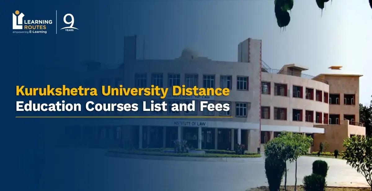 Kurukshetra University Distance Education Courses List and Fees