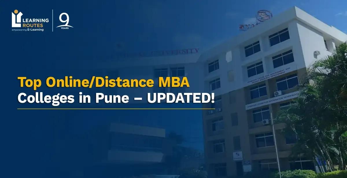 Top Online/Distance MBA Colleges in Pune – UPDATED!