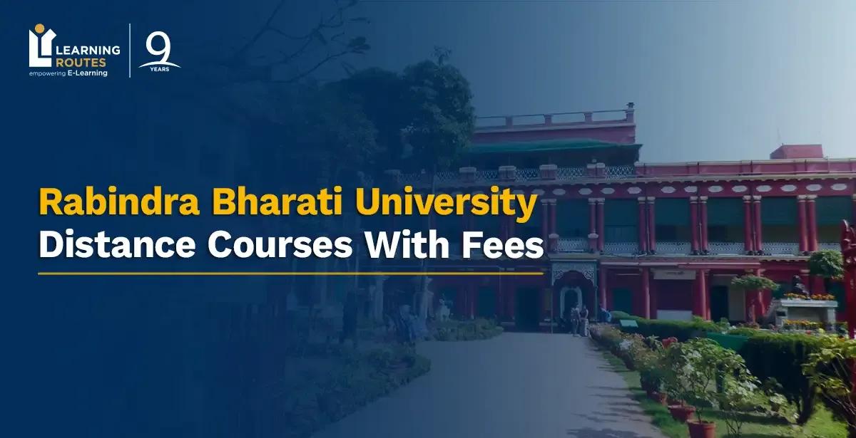 Rabindra Bharati University Distance Courses With Fees